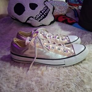 The Converse Chuck Taylor All Star OX Rose Quartz/White-Black